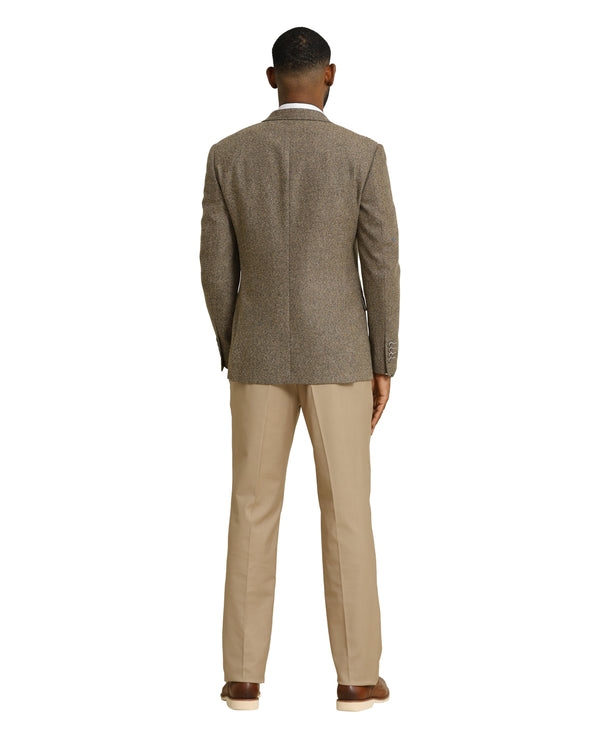 Tweed Stacy Adams Jacketr, Tan