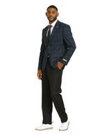 Mens-jacket Windowpane by Stacy Adams