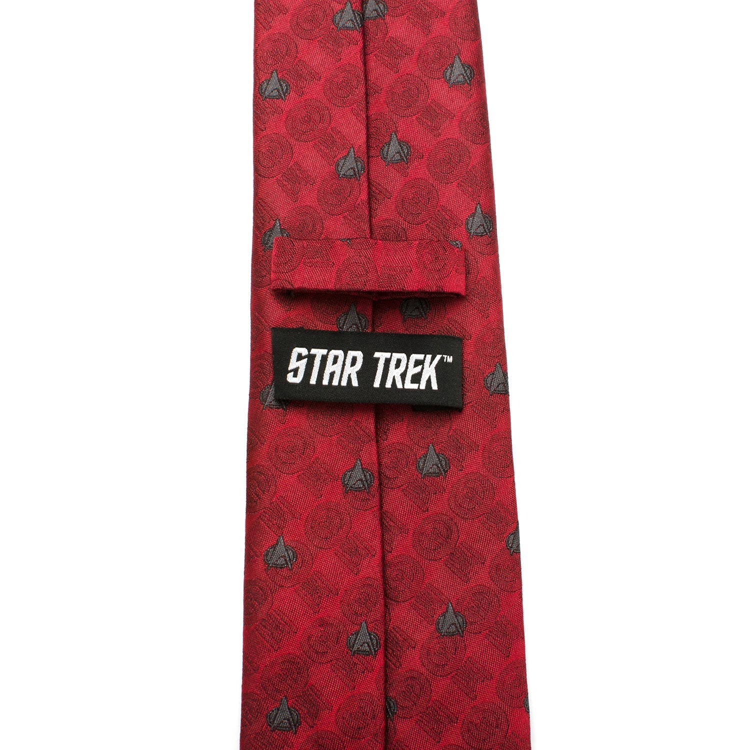 Star Trek TNG Red Delta Shield Men's Tie