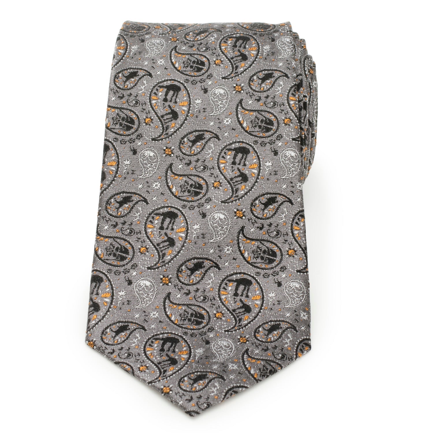 Star Wars Battle of Hoth Paisley Gray Tie