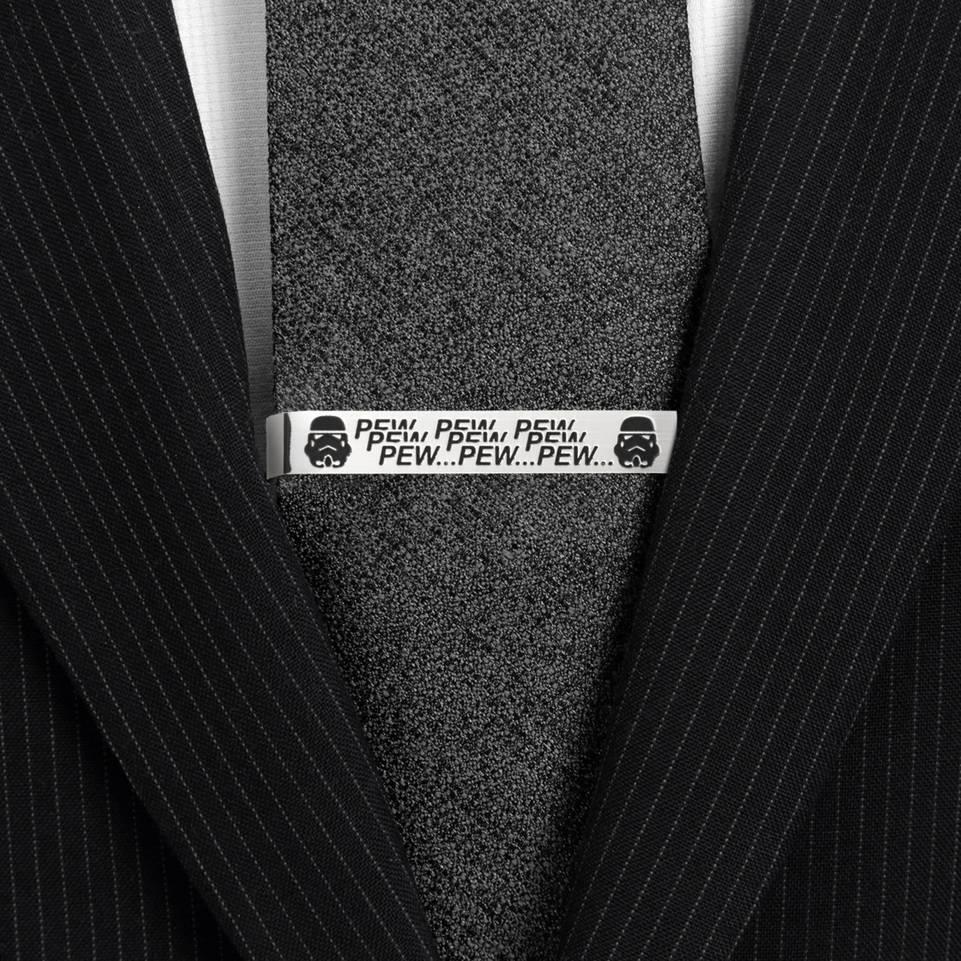 Star Wars Stormtrooper Pew Pew Pew Tie Bar