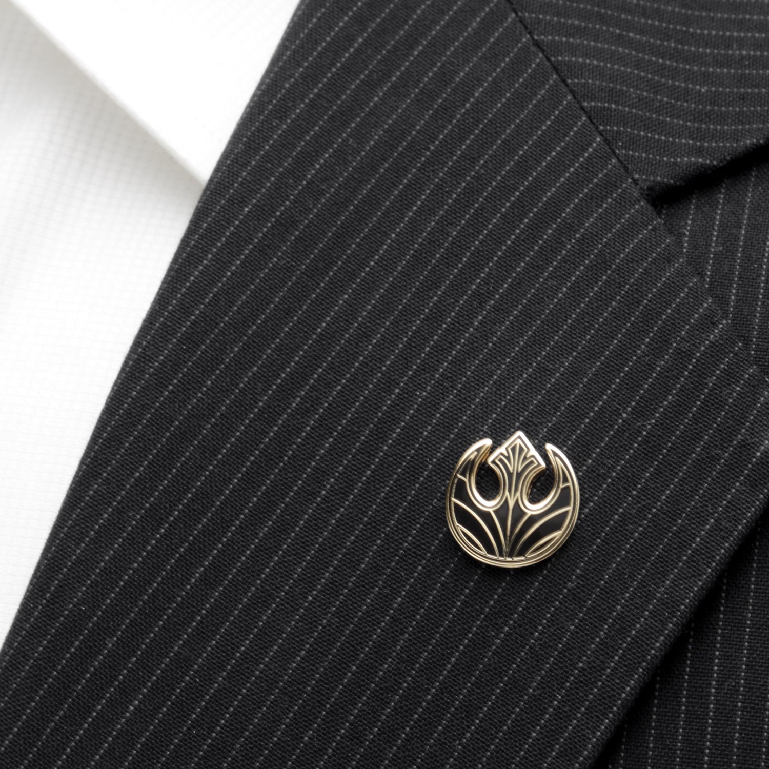 Star Wars Rebel Alliance Starbird Crest Gold Lapel Pin