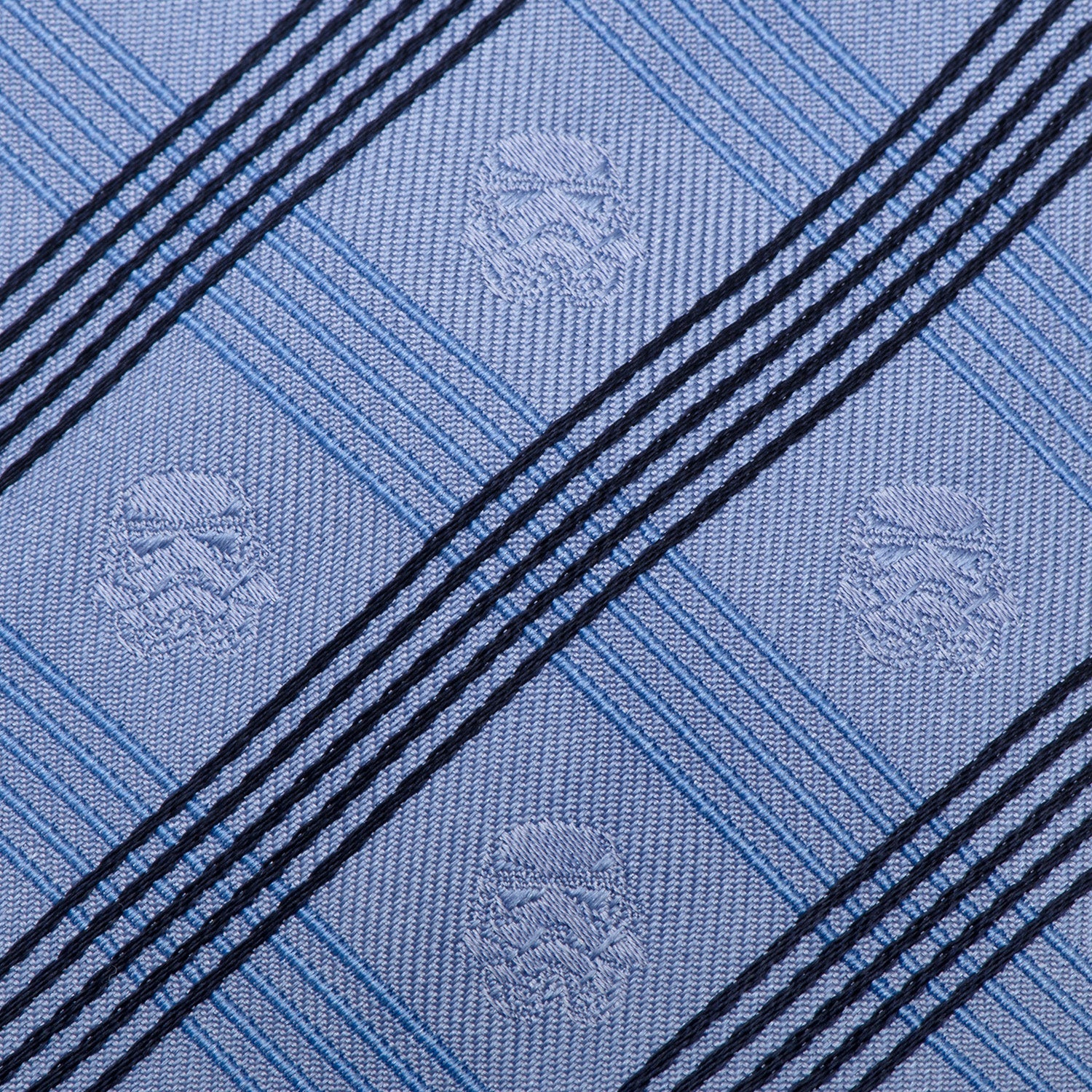 Star Wars Stormtrooper Blue Plaid Tie