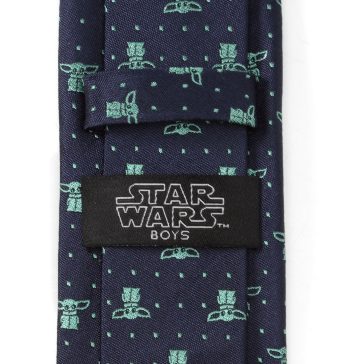 Star Wars Grogu Navy Dotted Tie