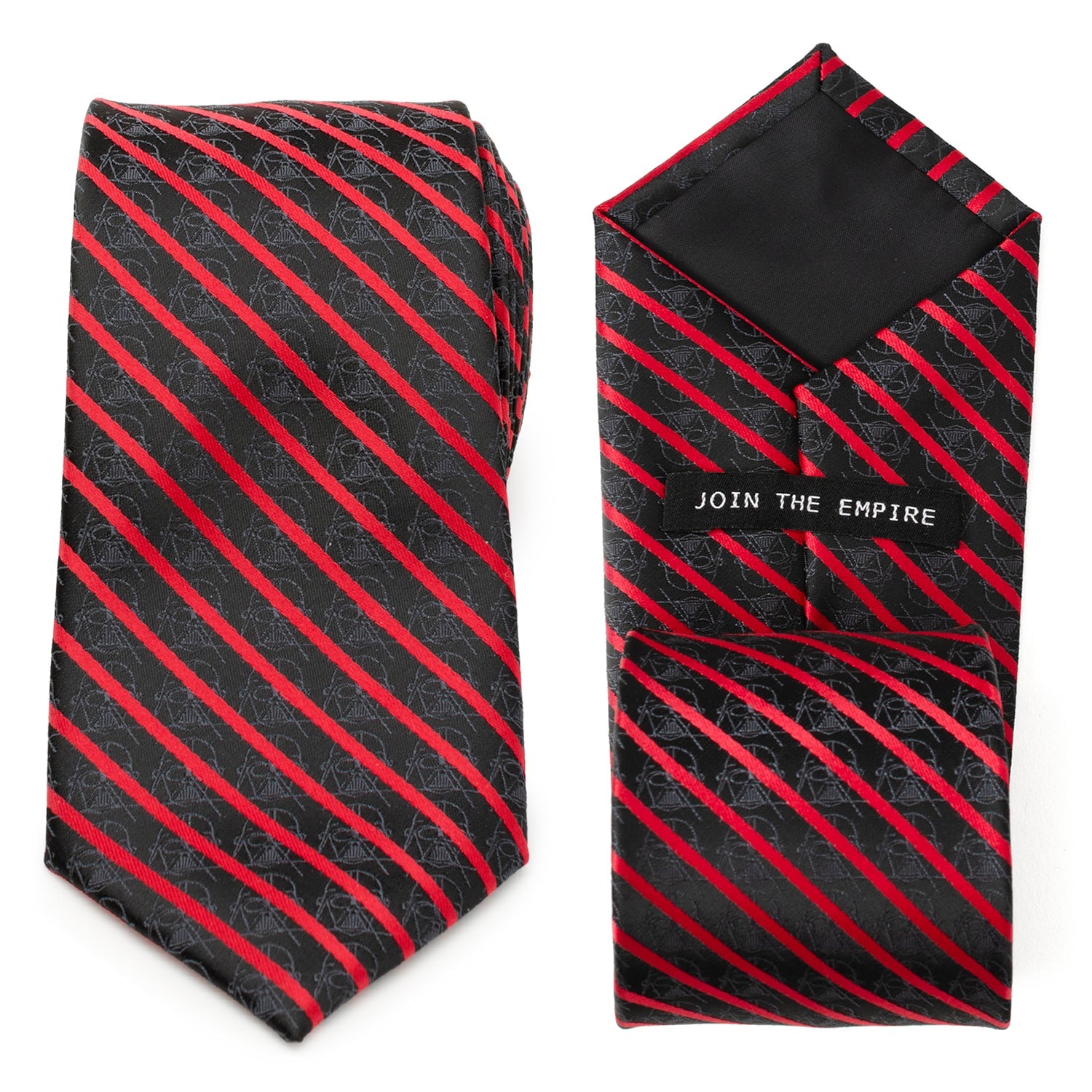 Star Wars Darth Vader Red and Black Striped Tie