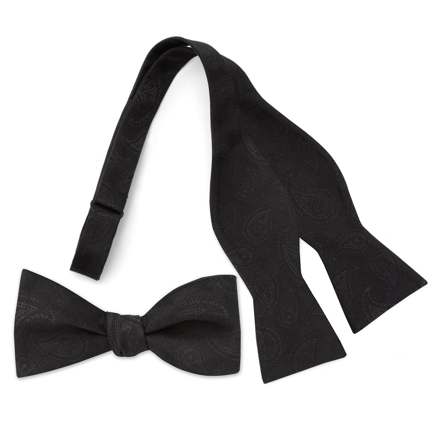 Star Wars Darth Vader Black Paisley Bow Tie