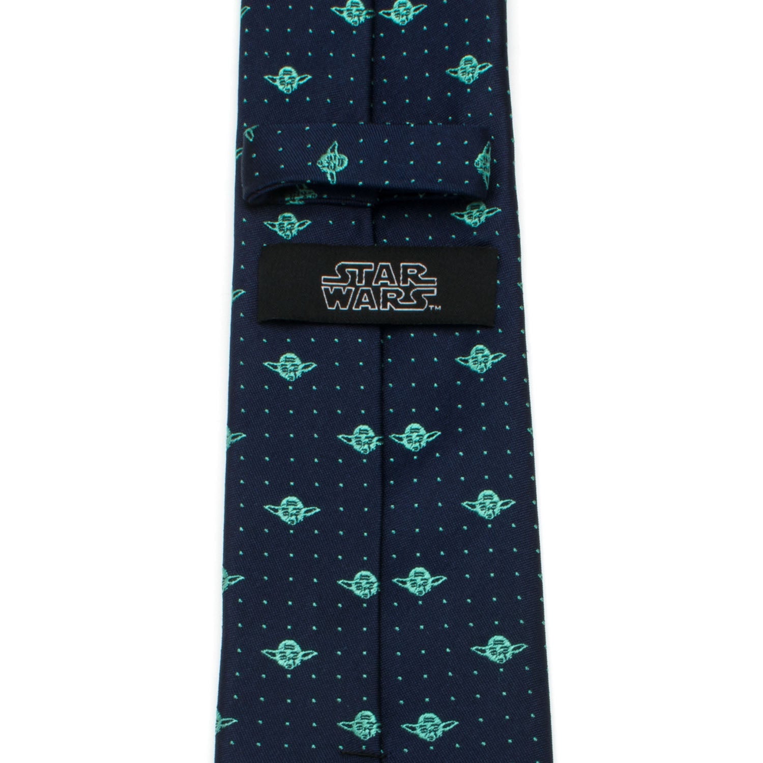 Star Wars Yoda Dotted Navy Tie
