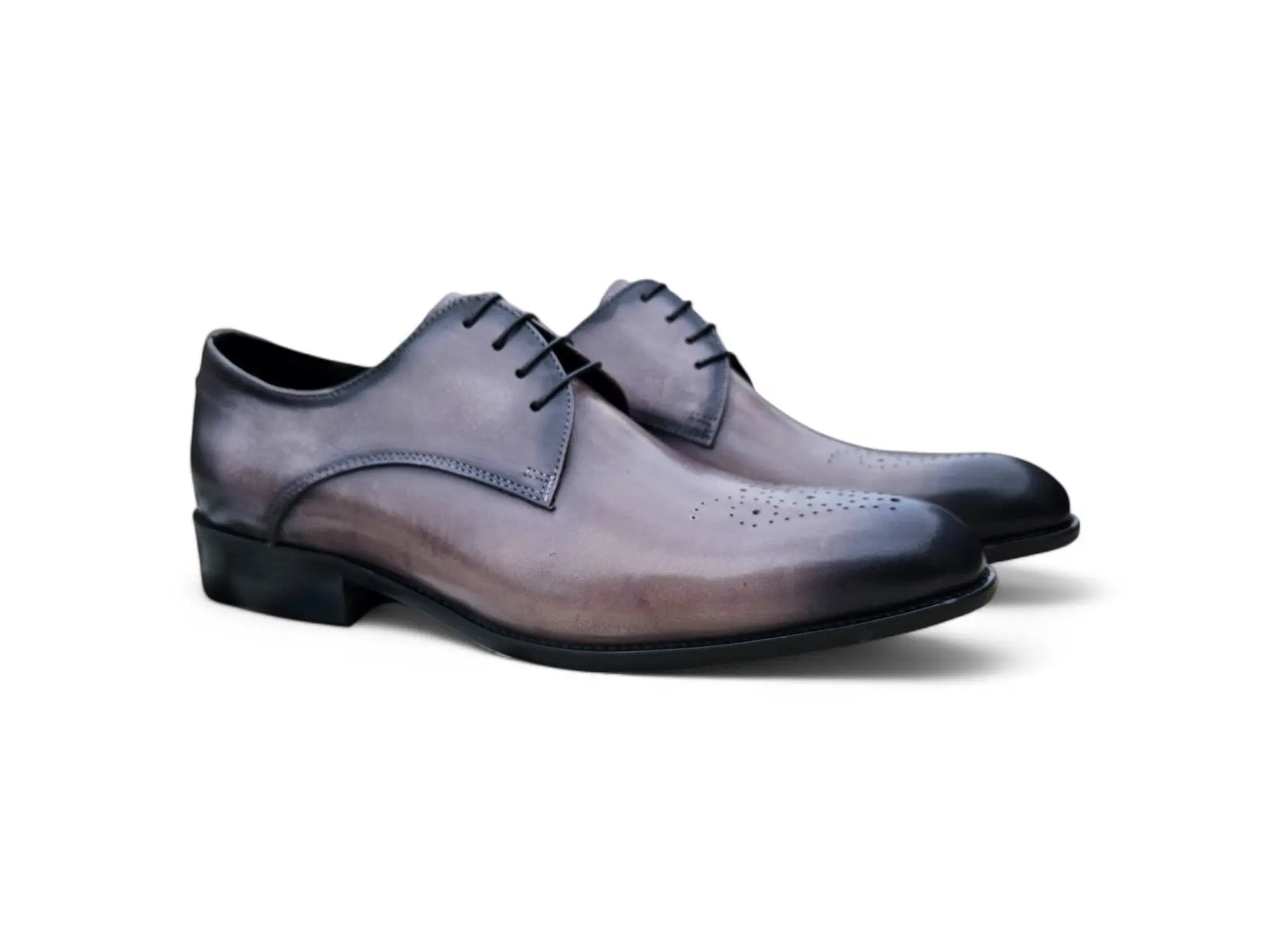 Signature Burnished Lace-up Derby