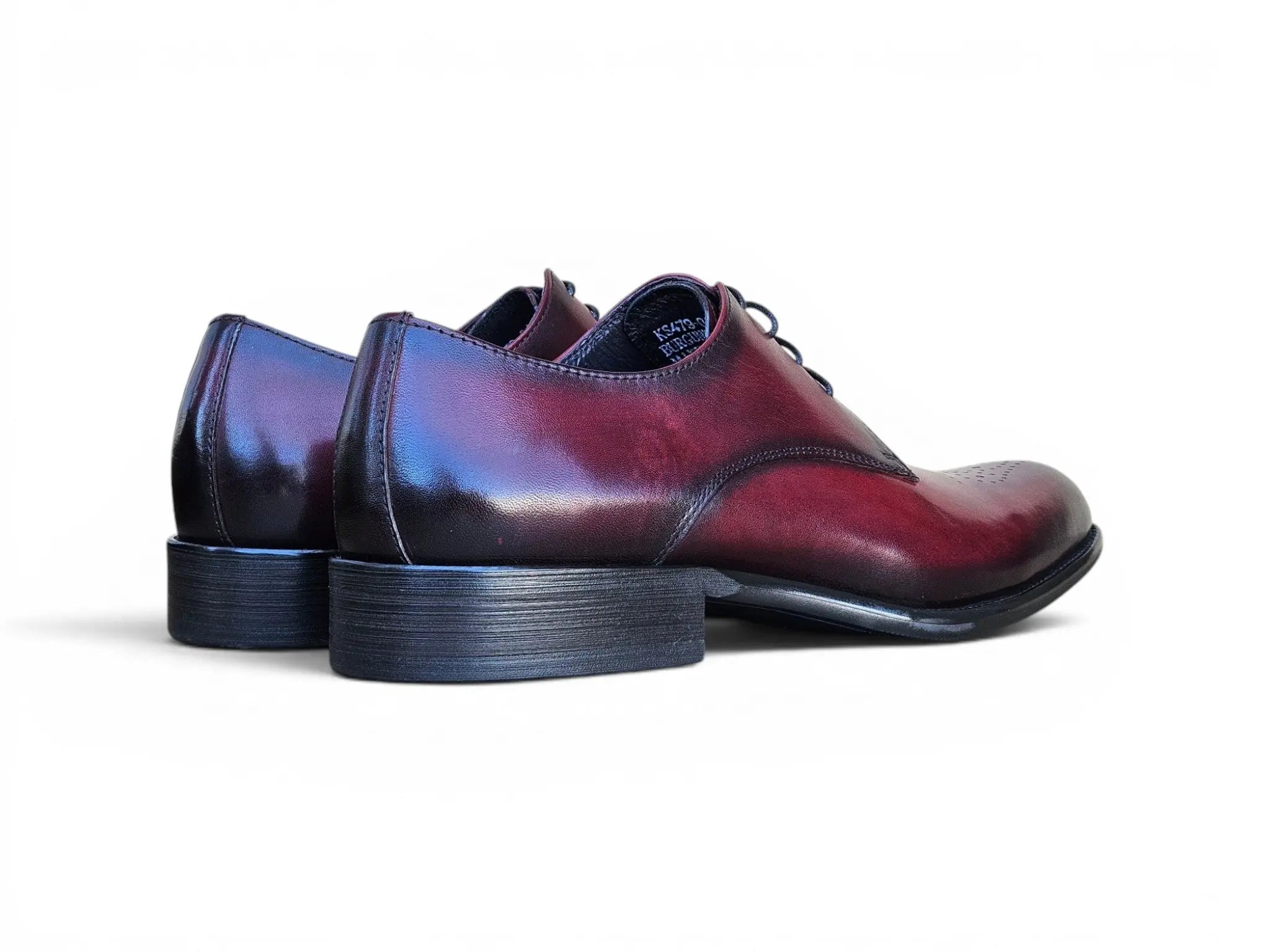Signature Burnished Lace-up Derby