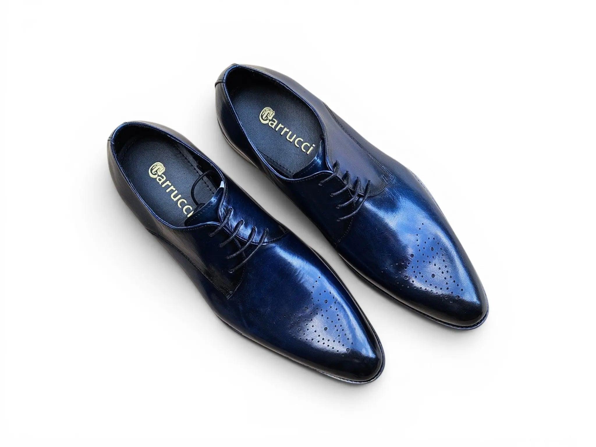 Signature Burnished Lace-up Derby