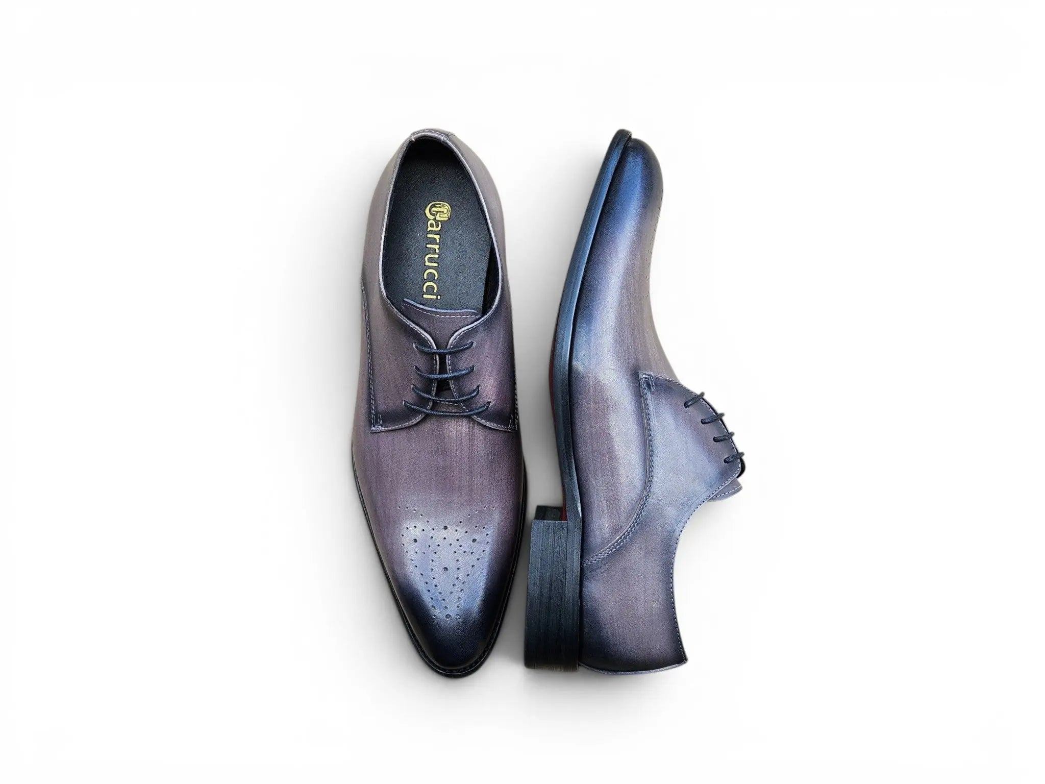 Signature Burnished Lace-up Derby