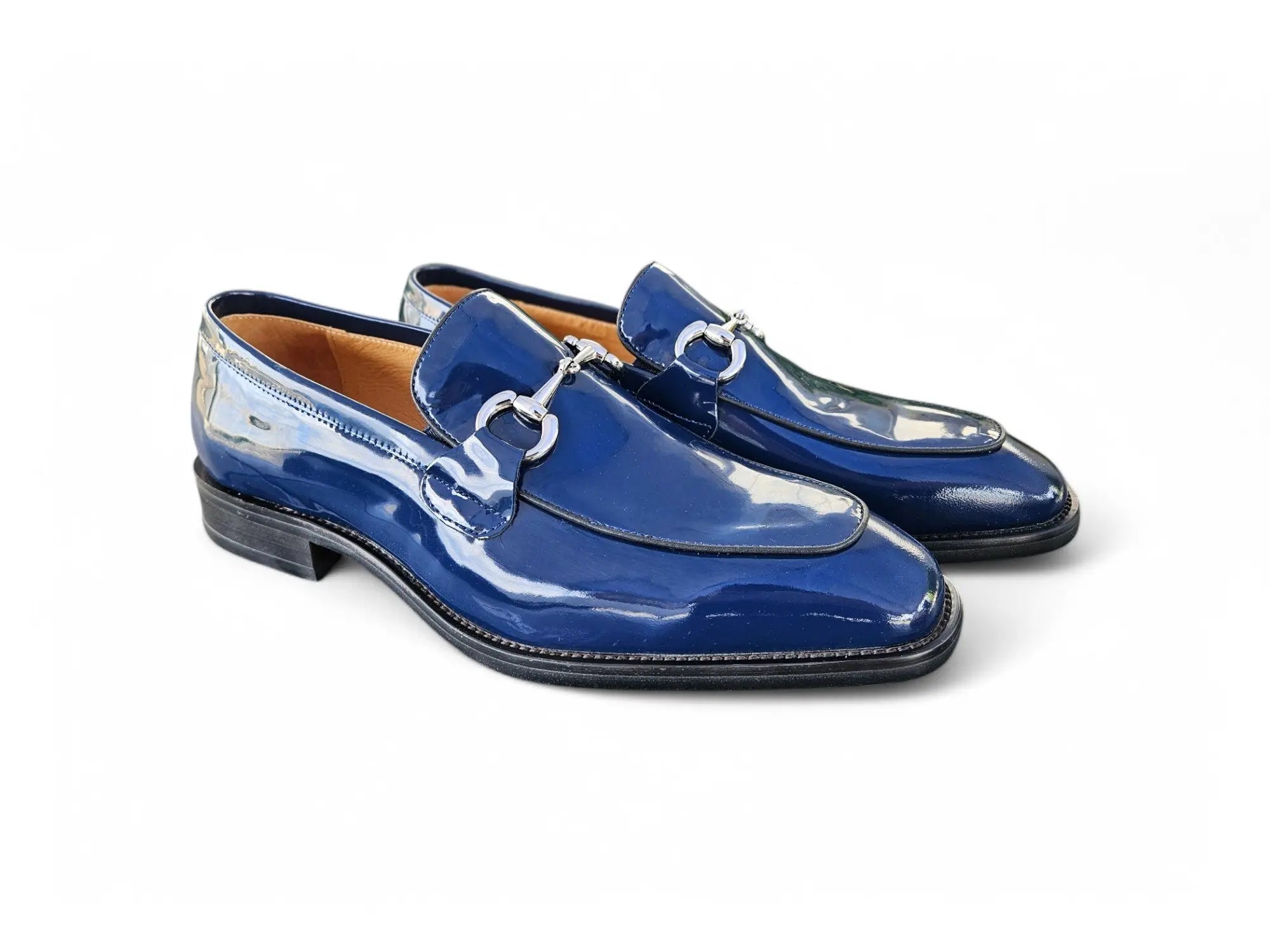 Signature Horse Bit Patent Leather Loafer