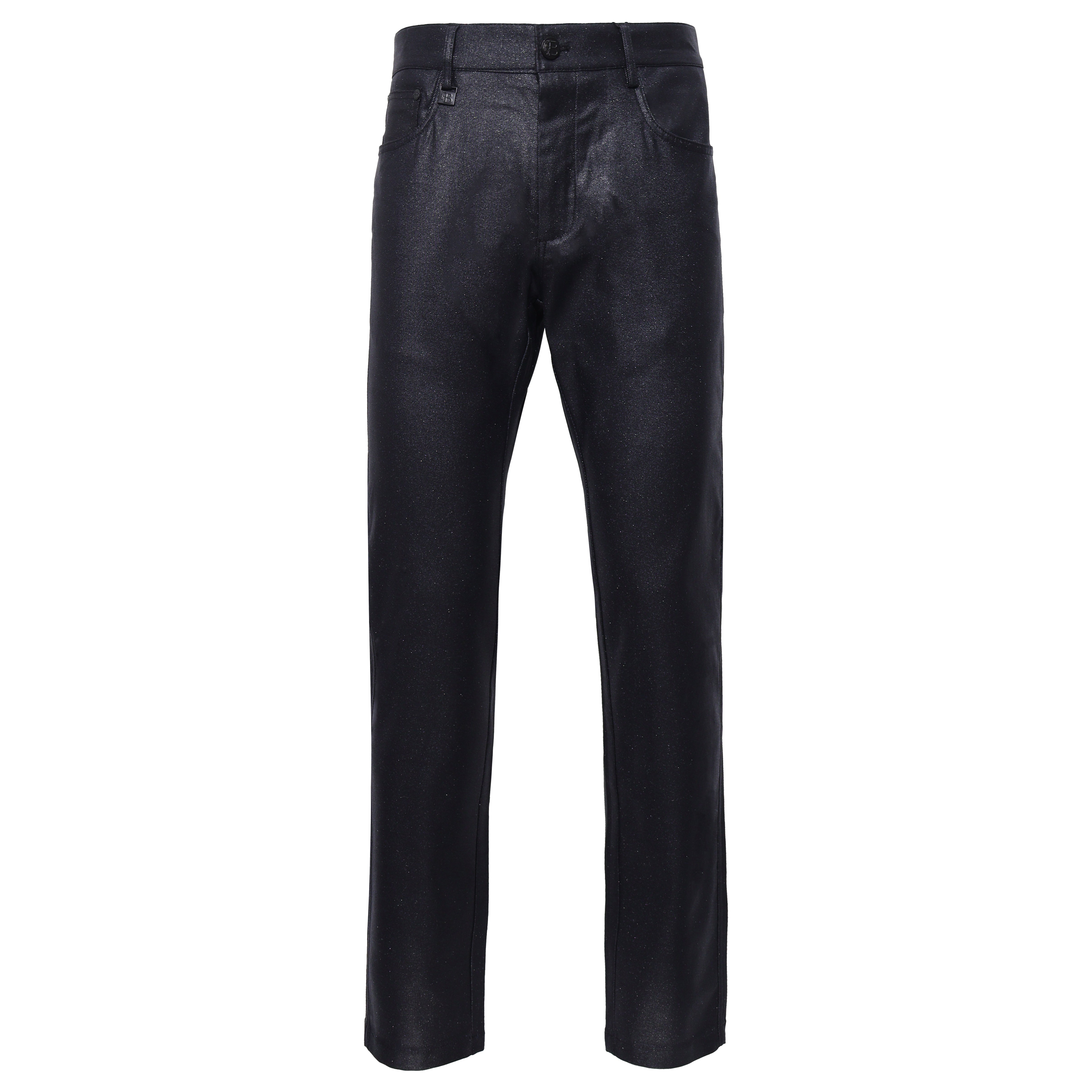 Milano Luxe Coated Denim pant LUREX