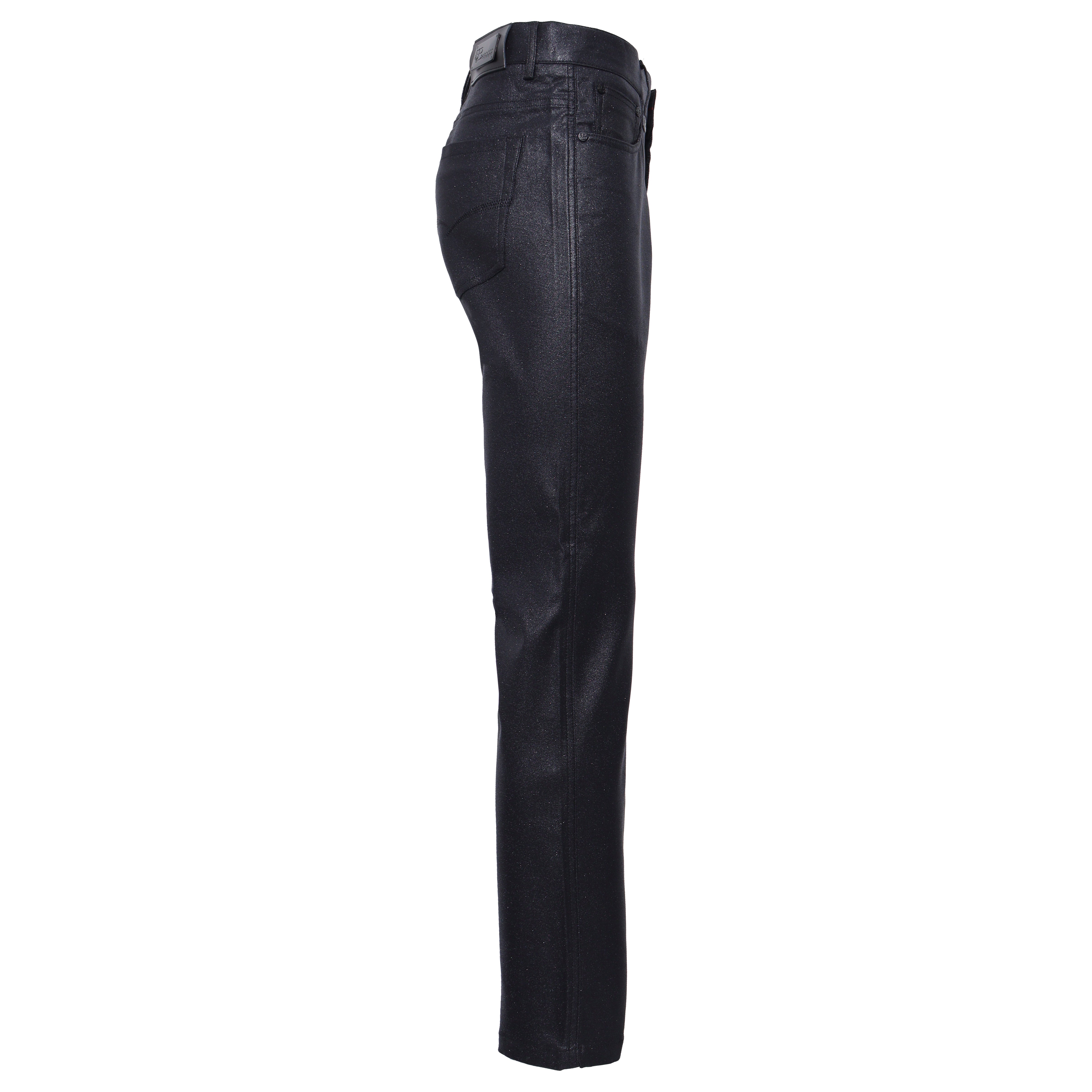 Milano Luxe Coated Denim pant LUREX
