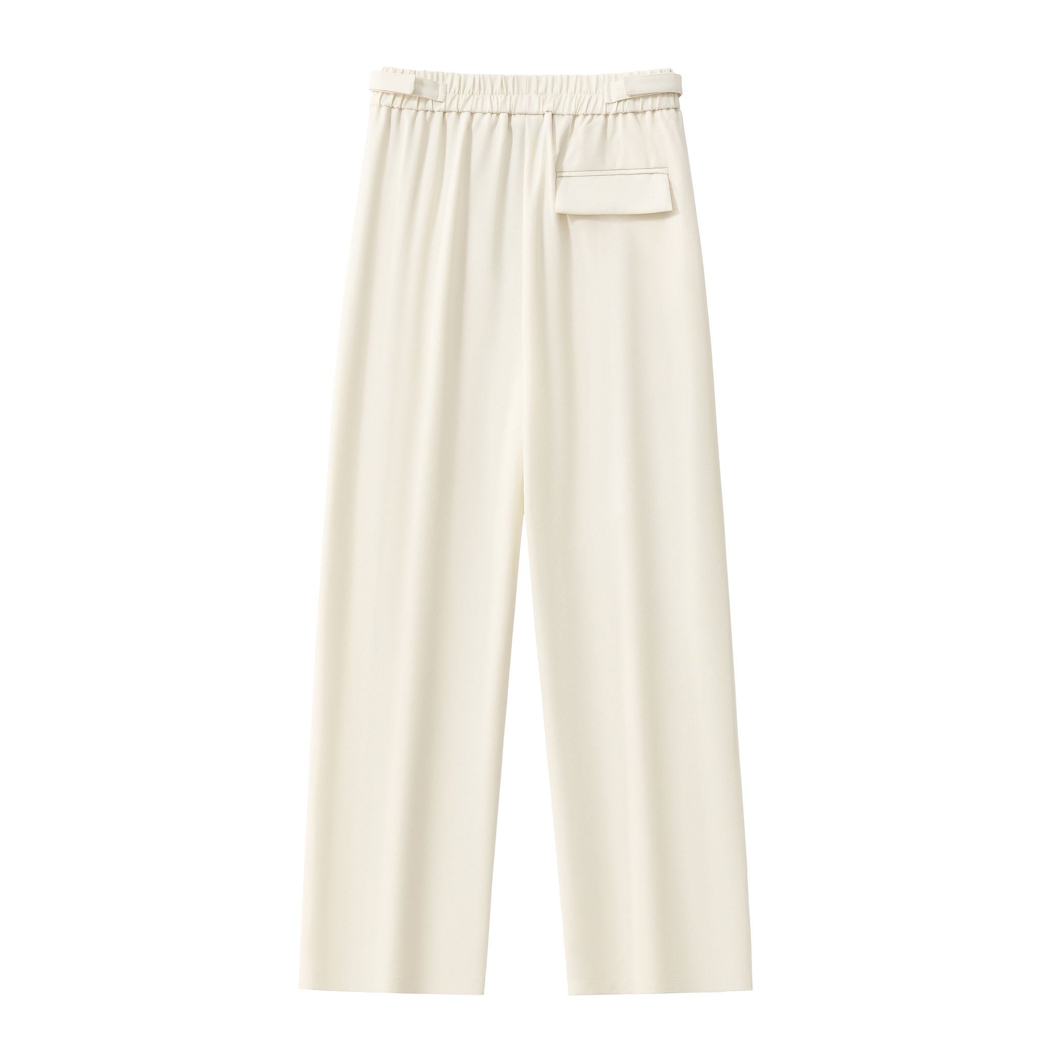 Wellington Side-Tab Trousers IVORY