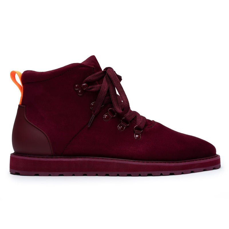 Tayno The Briton Suede Hiking Chukka Sneaker Wine