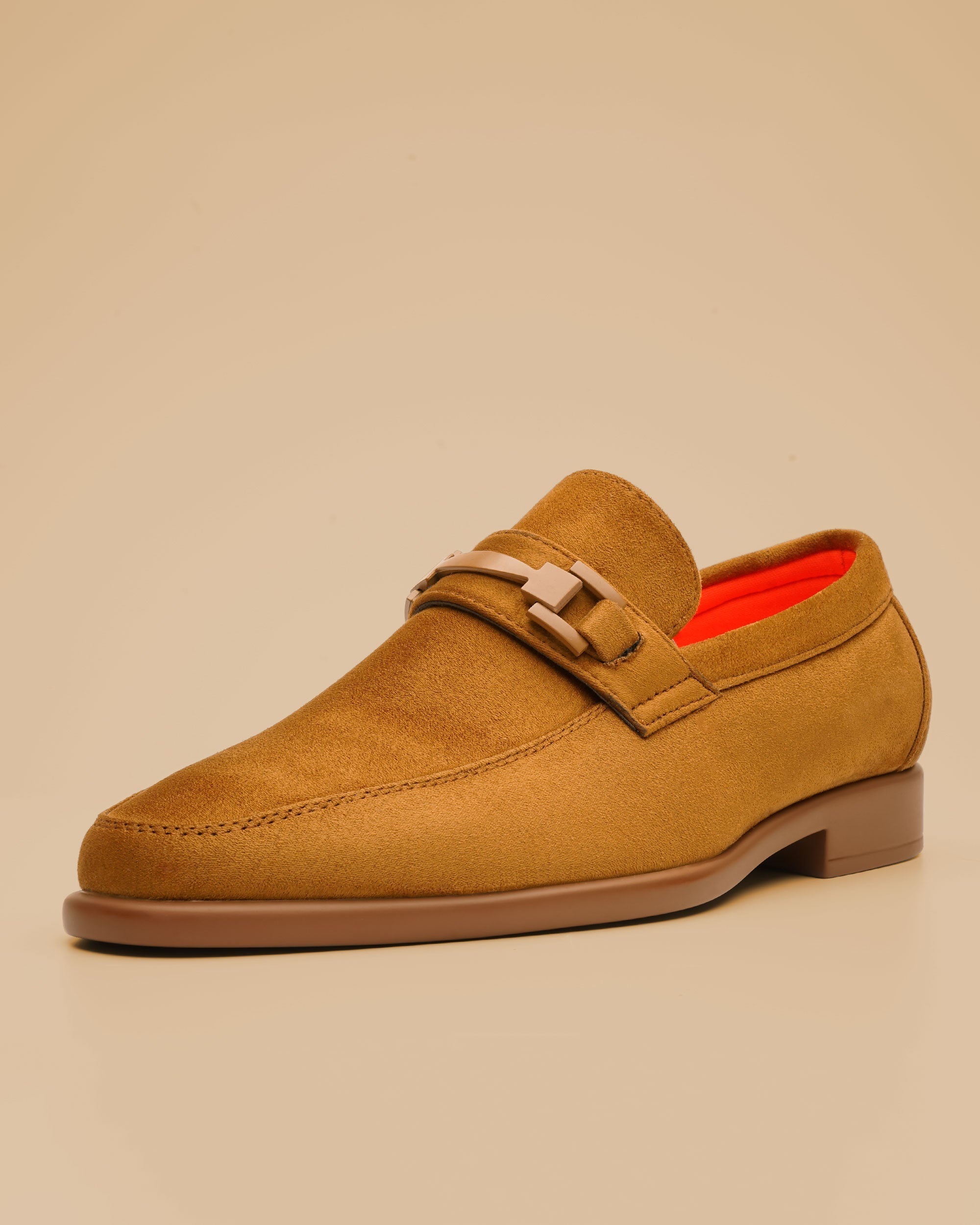 Tayno The Caprio Suede Loafer Camel