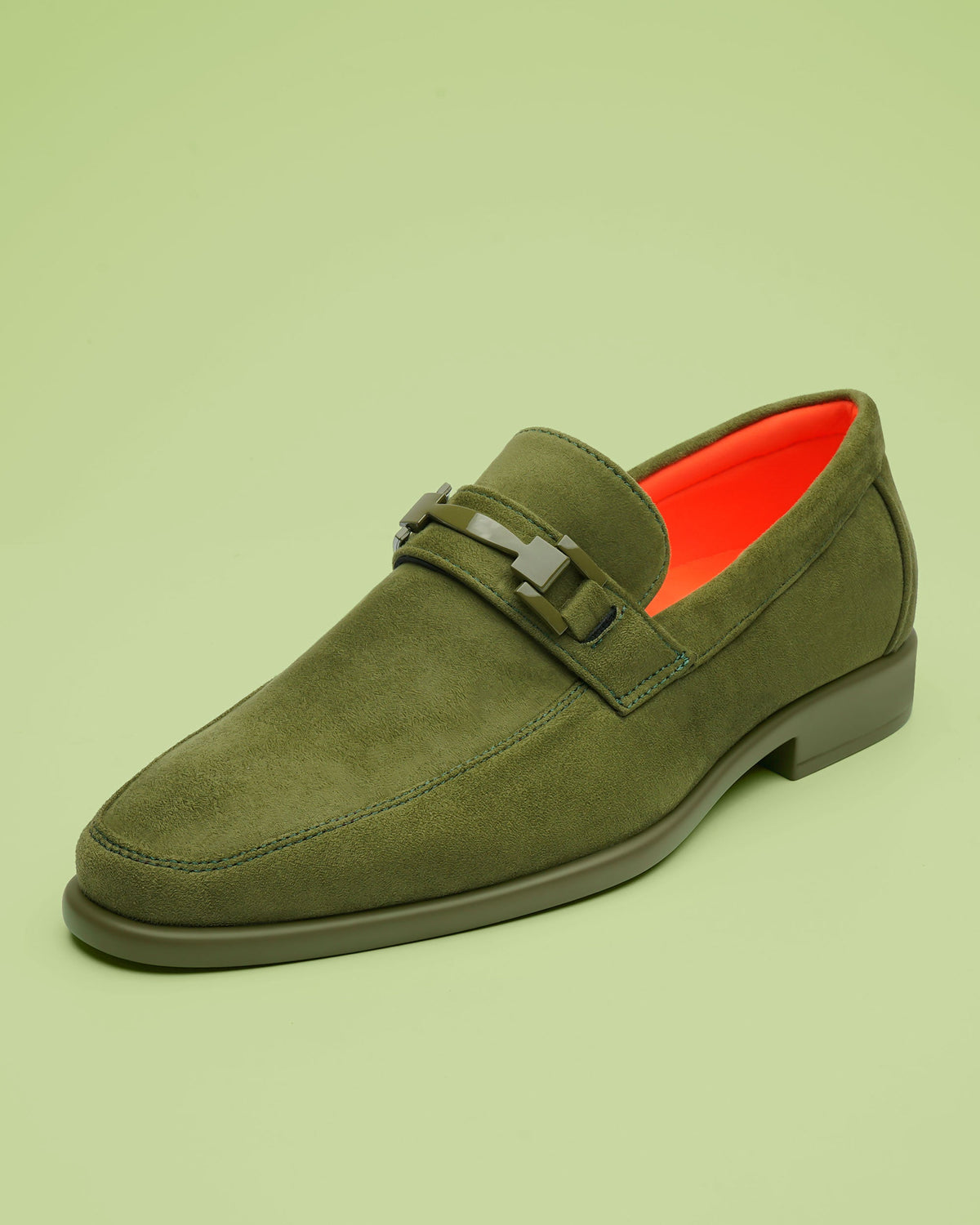 Tayno The Caprio Suede Loafer Lime