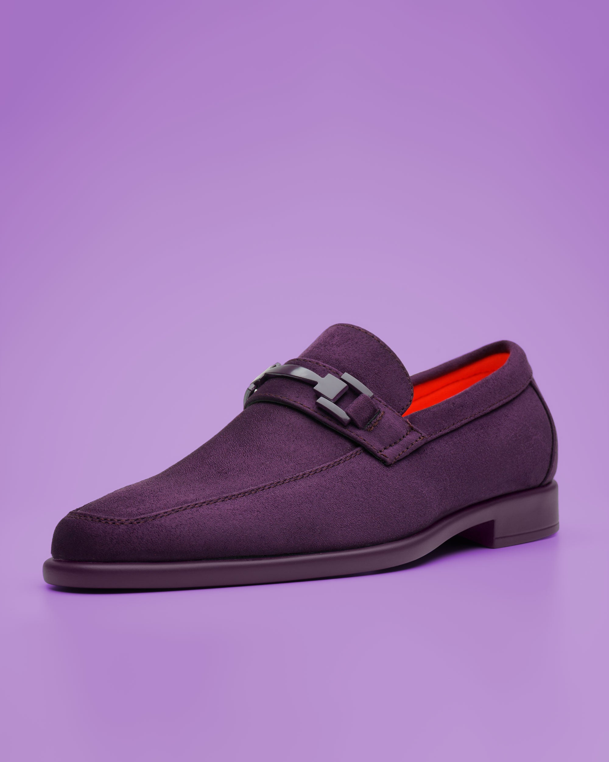 Tayno The Caprio Suede Loafer Purple