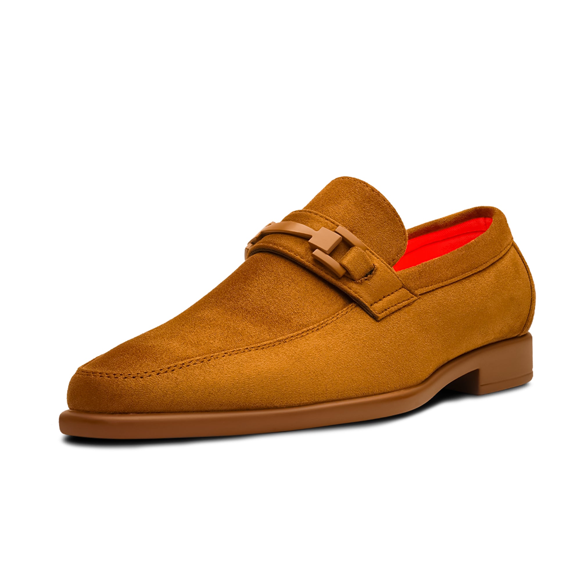 Tayno The Caprio Suede Loafer Camel