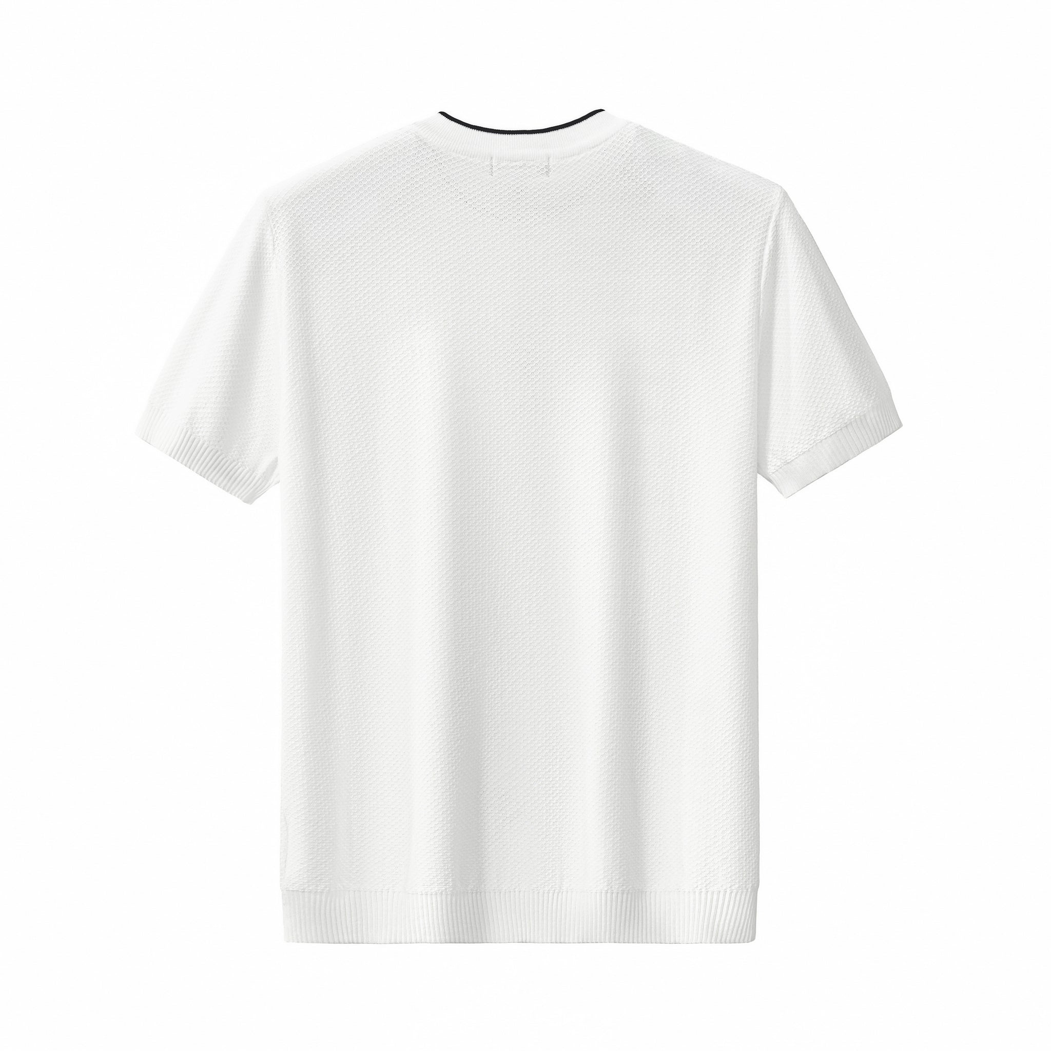 Textura Knit Tee WHITE