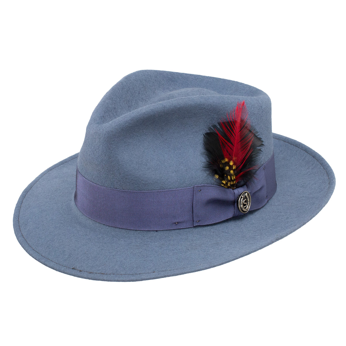 Stetson Strand II Felt Fedora Stone