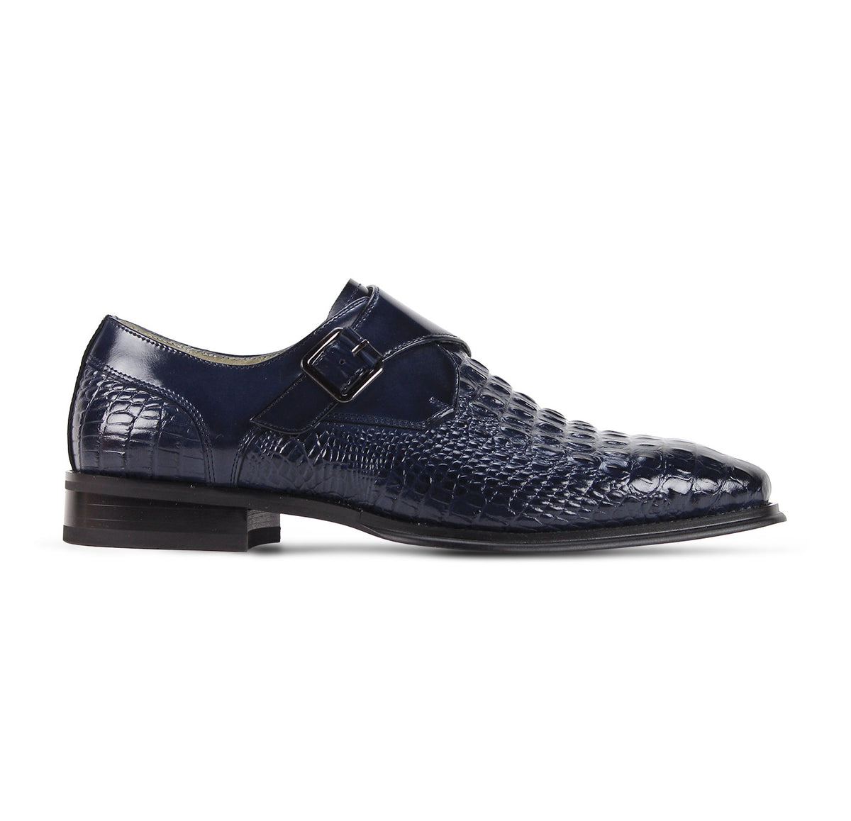 Giovanni Tanner Leather Shoes Navy