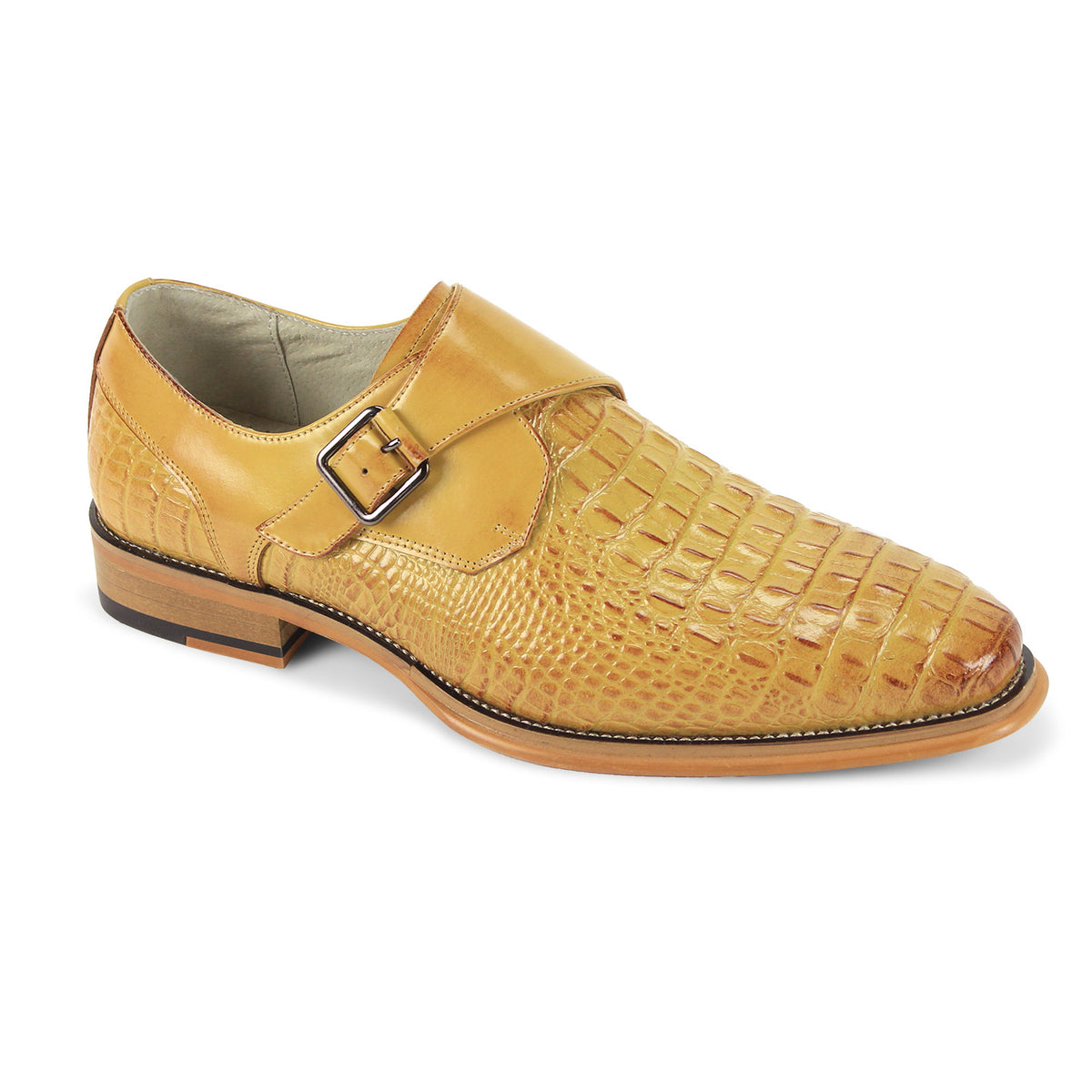Giovanni Tanner Leather Shoes Scotch