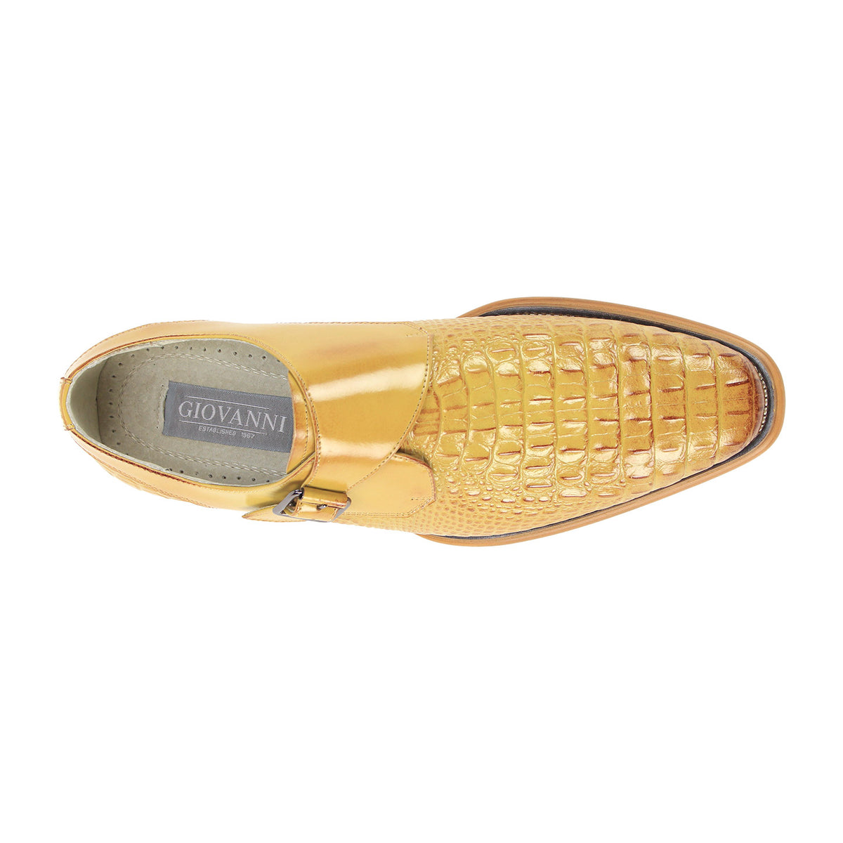 Giovanni Tanner Leather Shoes Scotch