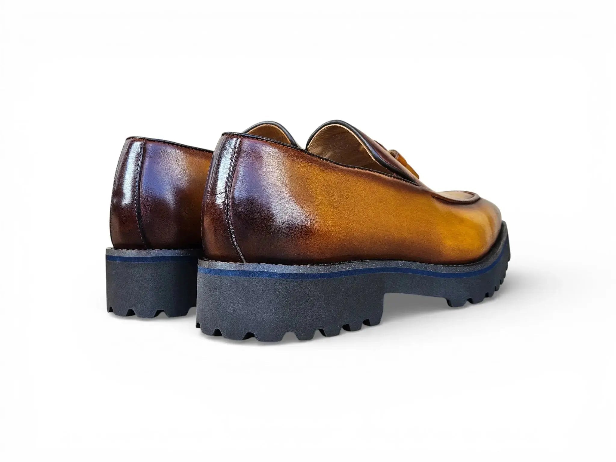 Tassel Loafer in Lug Sole