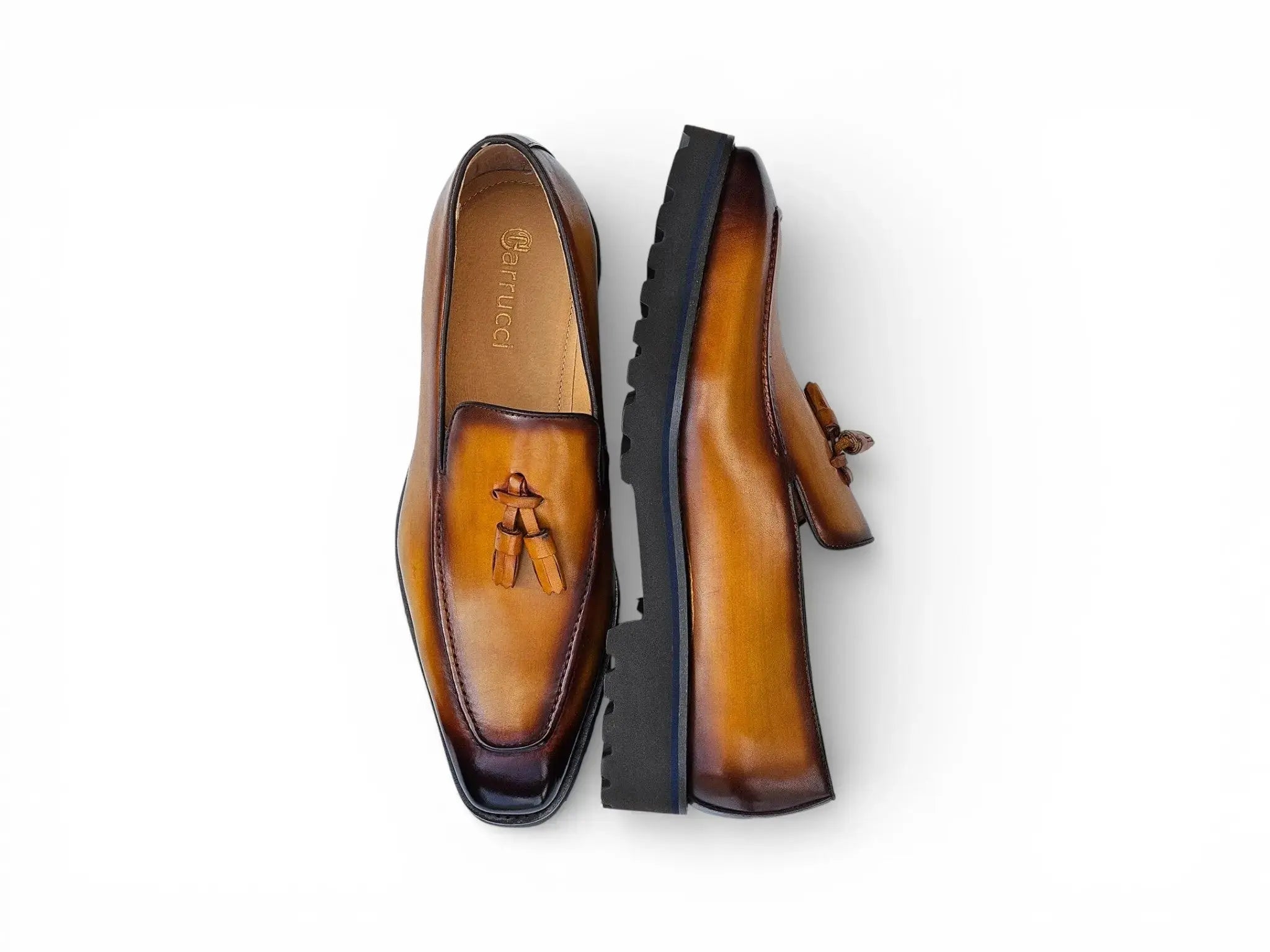 Tassel Loafer in Lug Sole
