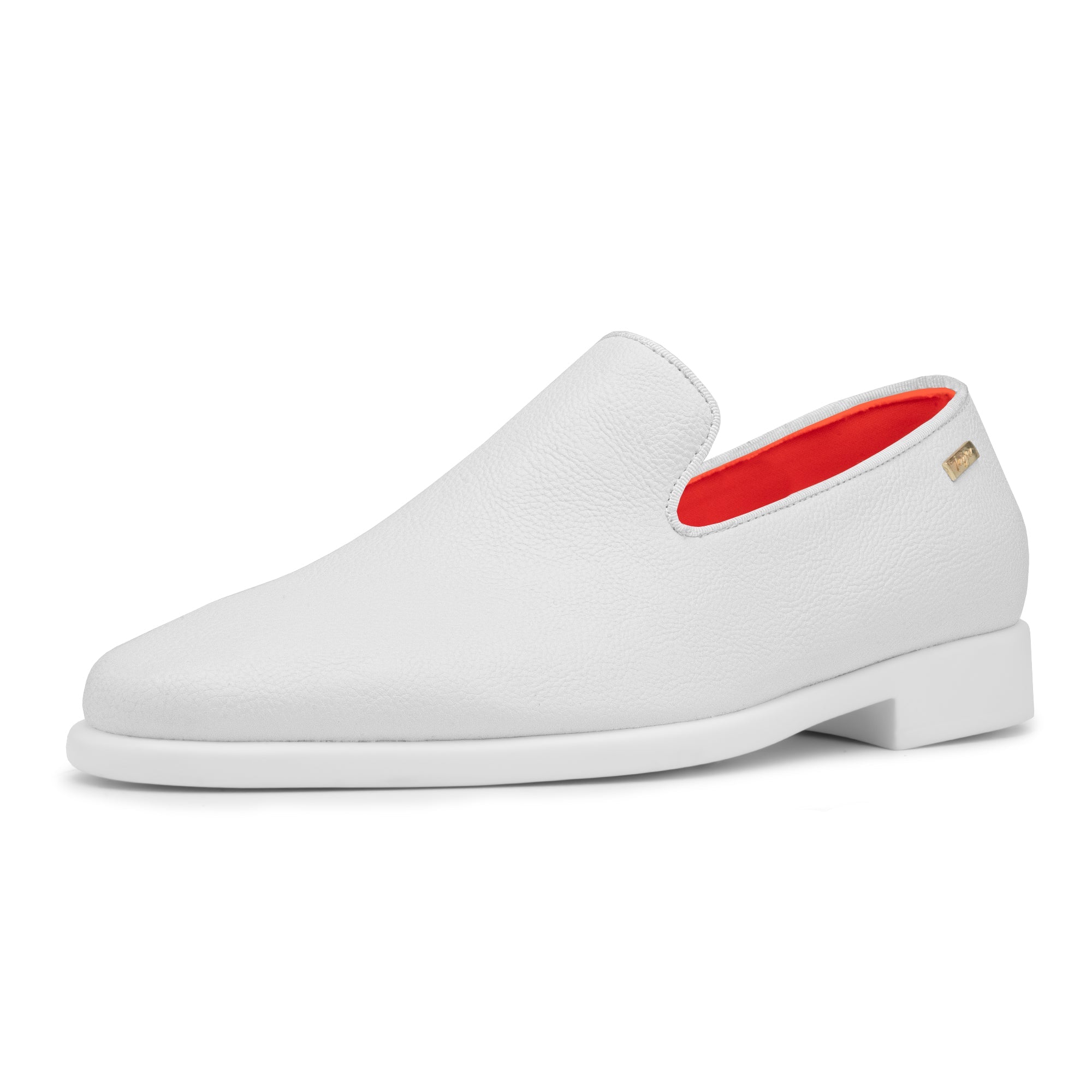 Tayno Alpha Leather Loafer White