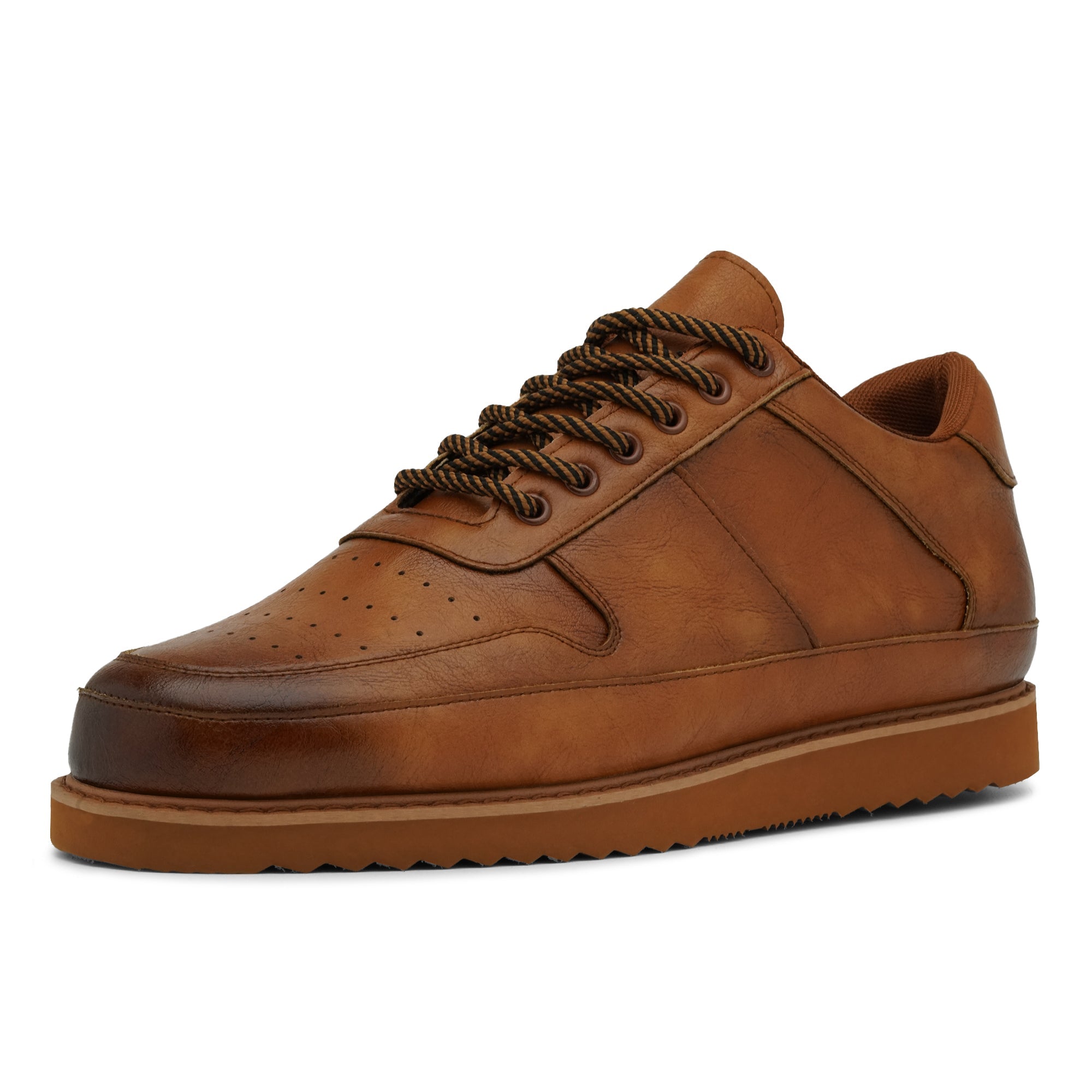 Tayno The Blaze Leather  Oxford Sneaker Cognac