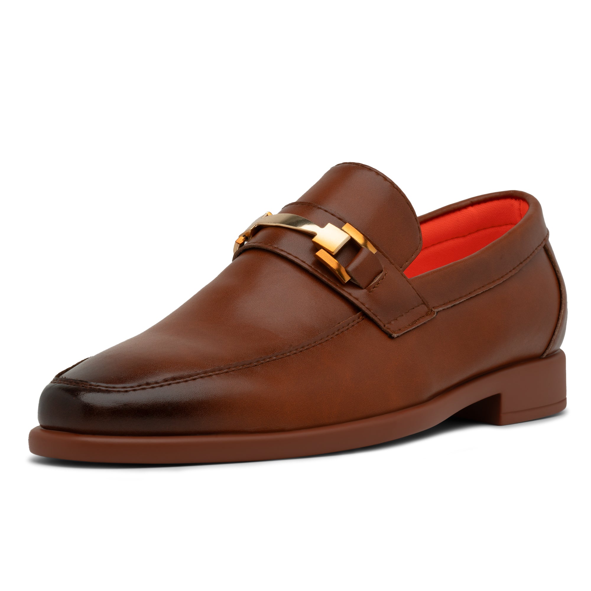 Tayno The Caprio Leather Loafer Cognac