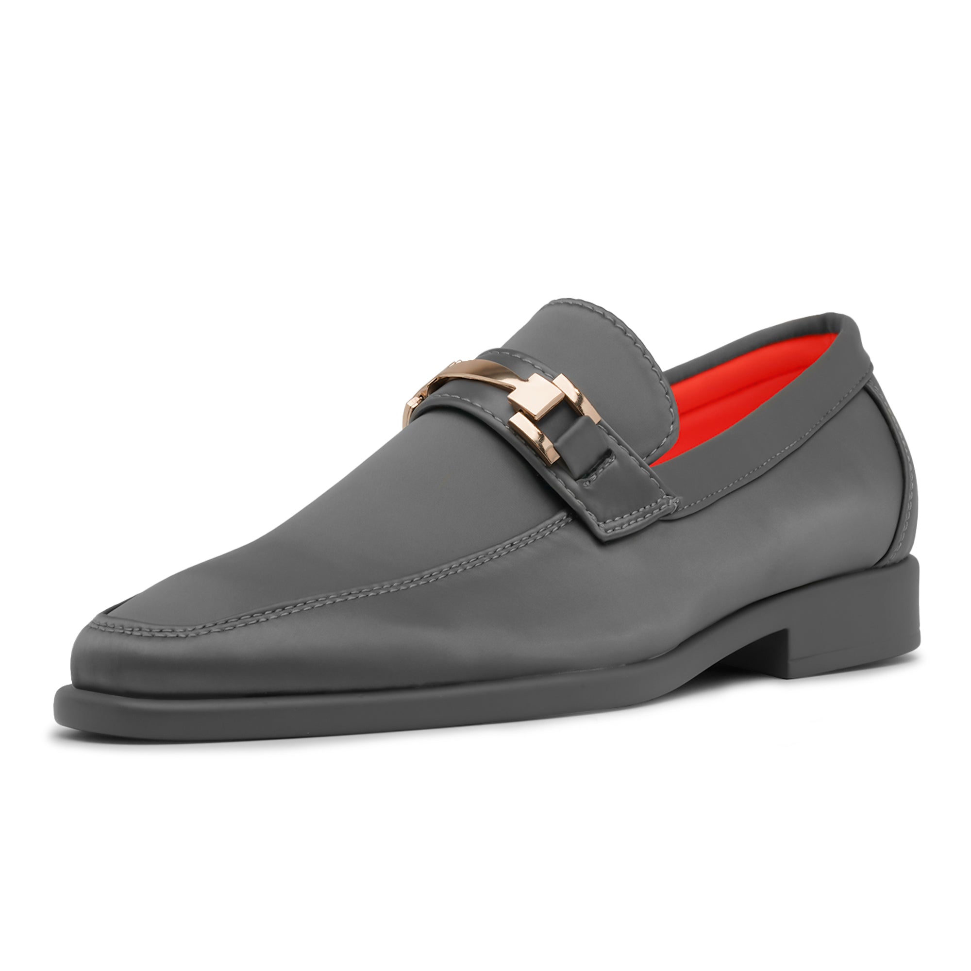 Tayno The Caprio Silk Loafer Silver