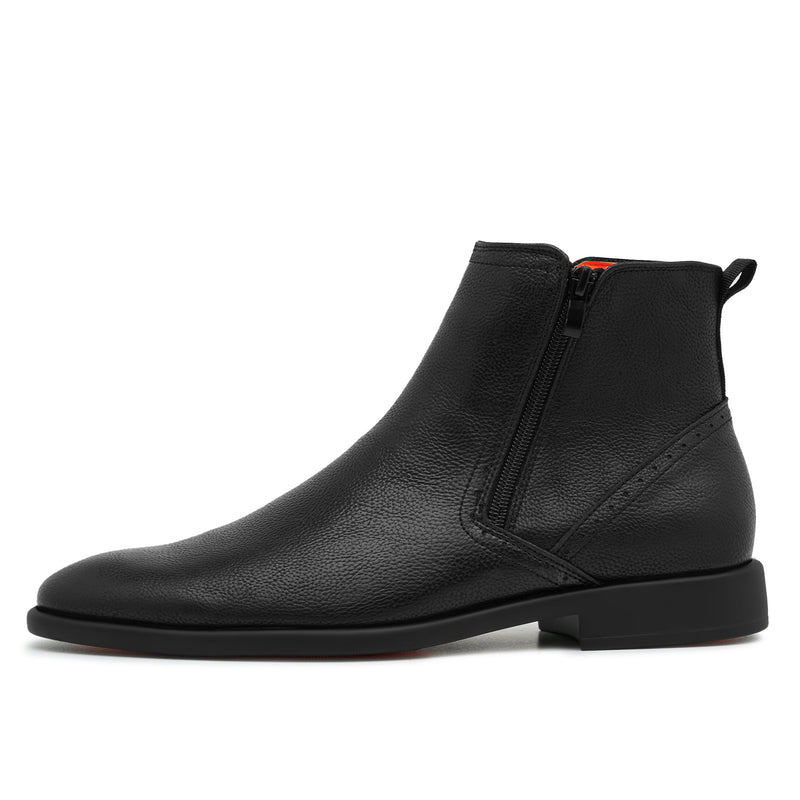 Tayno The Coupe Leather Chelsea Boot Black