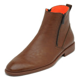 Tayno The Coupe Leather Chelsea Boot Cognac