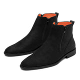 Tayno The Coupe Suede Chelsea Boot Black