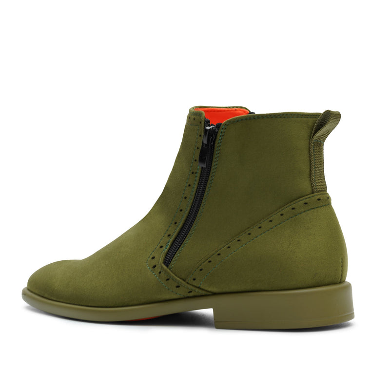 Tayno The Coupe Suede Chelsea Boot Lime