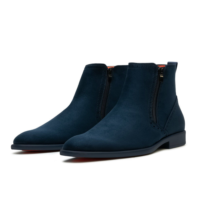 Tayno The Coupe Suede Chelsea Boot Navy