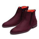 Tayno The Coupe Suede Chelsea Boot Wine