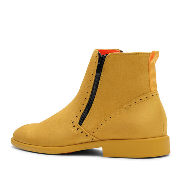 Tayno The Coupe Suede Chelsea Boot Yellow