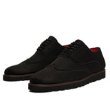 Tayno  The Paragon Casual Wingtip Oxford Sneaker Black/Black