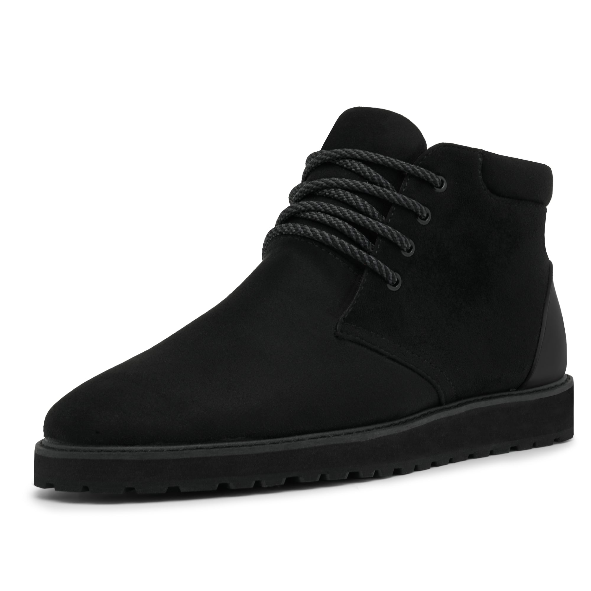 Tayno Maple Suede Dessert Chukka Sneaker Black