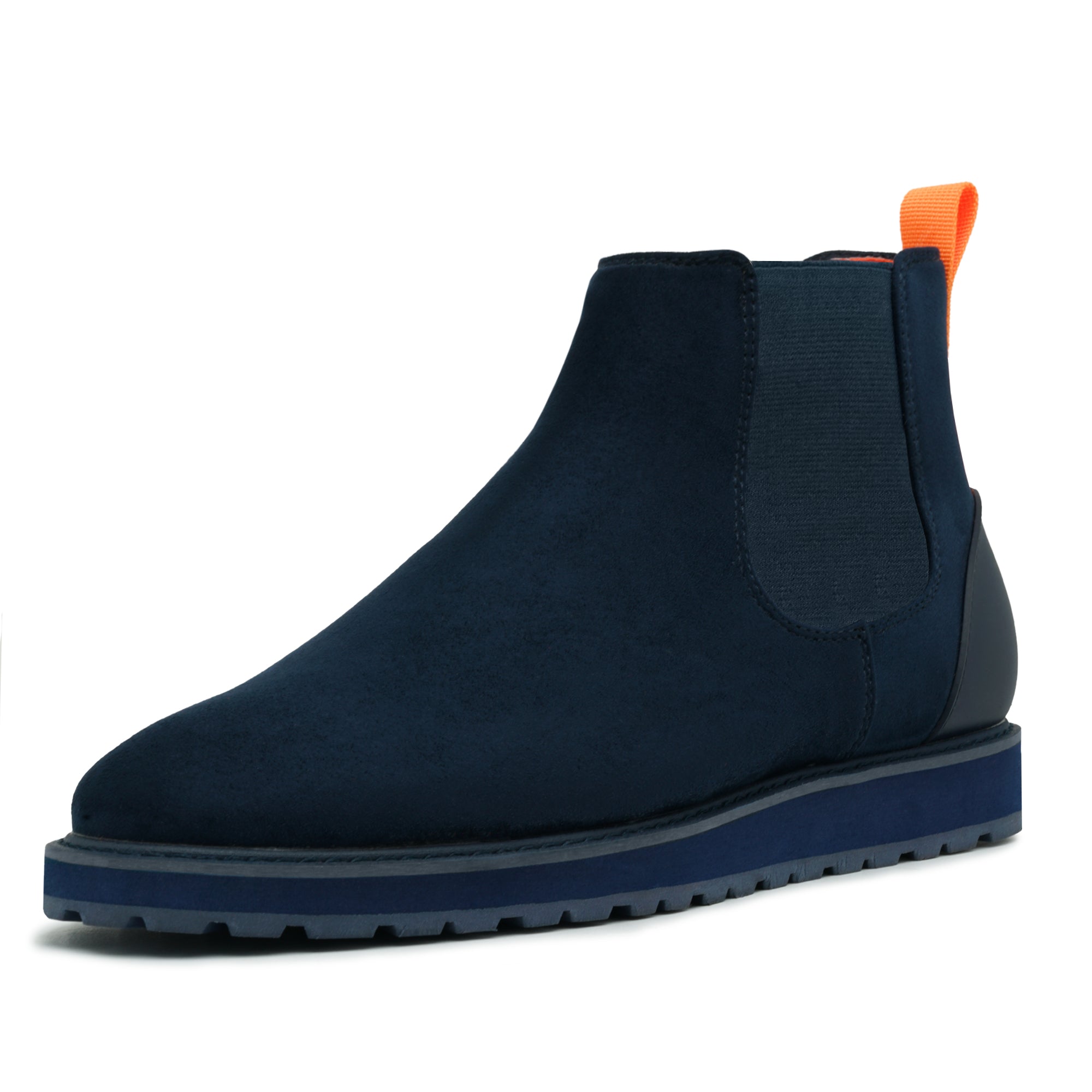 Tayno The Mustela Suede Casual Chelsea Sneaker Navy