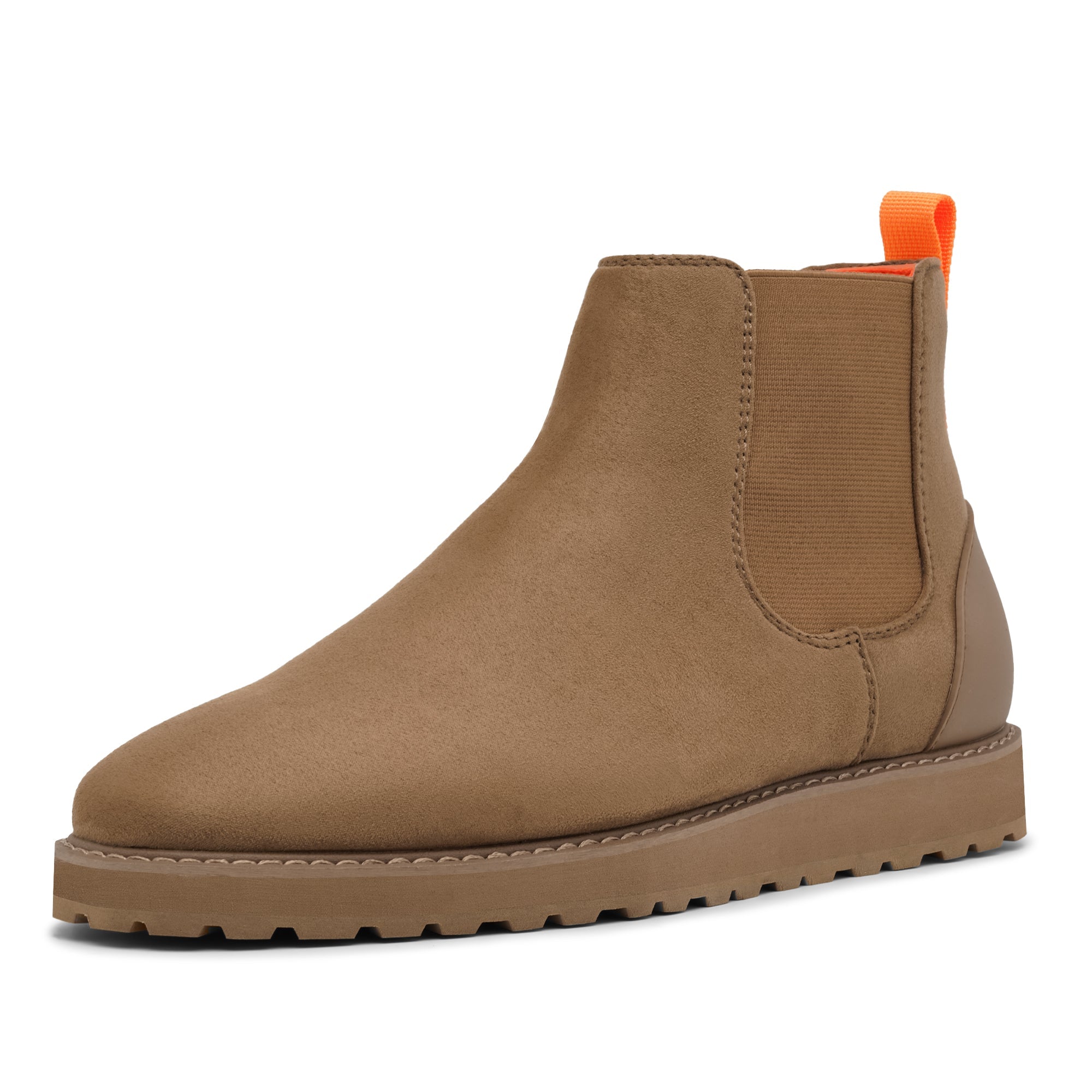 Tayno The Mustela Suede Casual Chelsea Sneaker Sand