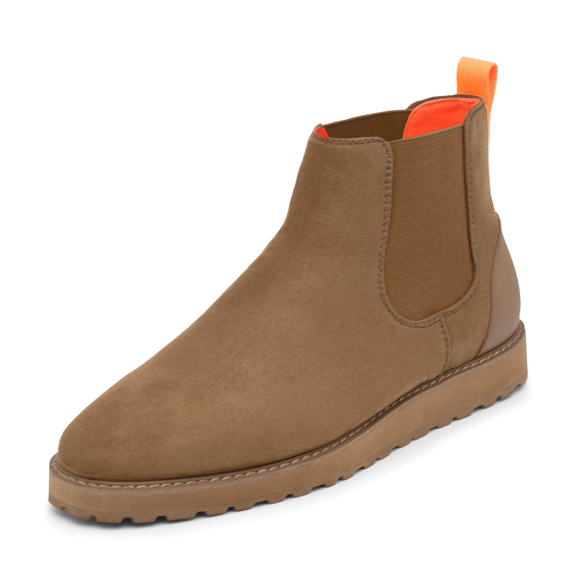 Tayno The Mustela Suede Casual Chelsea Sneaker Sand