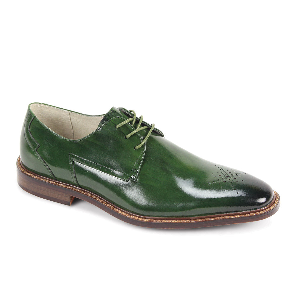 Giovanni Toby Leather Dress Shoes Green