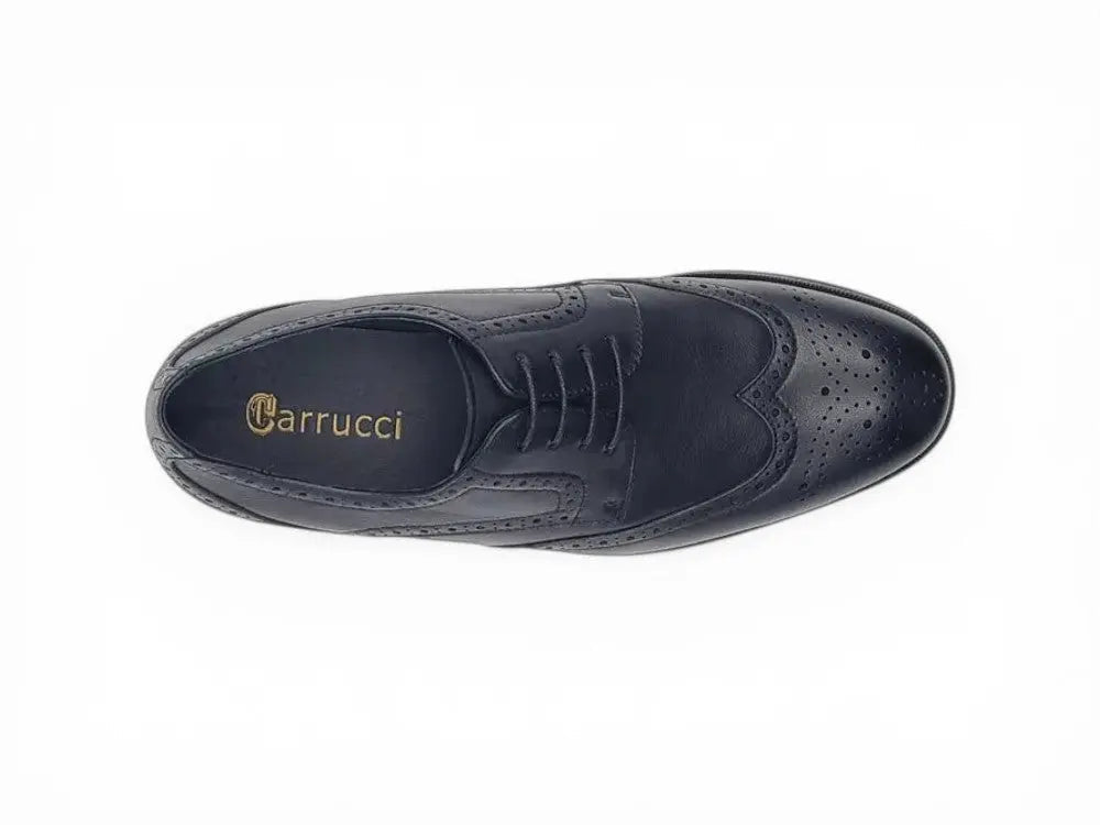 Tumbled Leather Blucher style Oxford with Flex Sole