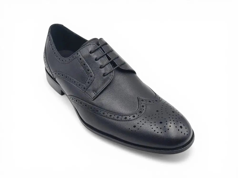 Tumbled Leather Blucher style Oxford with Flex Sole